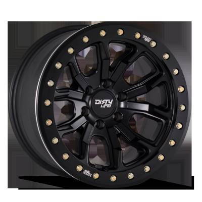 Dirty Life - Dirty Life Wheels 9303 DT-1 17x9 5x5.5 -12mm Black Matte; 9303-7985MB12