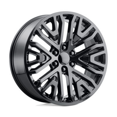 Performance Replicas - Performance Replicas PR197 20x9 6x5.5 24mm Gloss Black; 197GB-295824