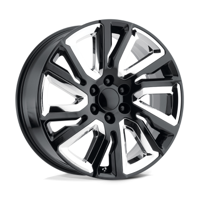 Performance Replicas - Performance Replicas PR202 22x9 6x5.5 28mm Gloss Black; 202GC-2295828