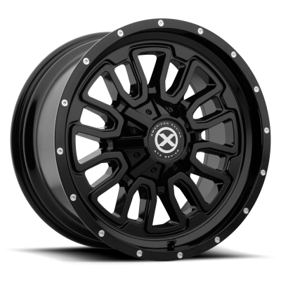 ATX - ATX AX203 17x8 6x5.5 20mm Black Gloss; AX20378067320
