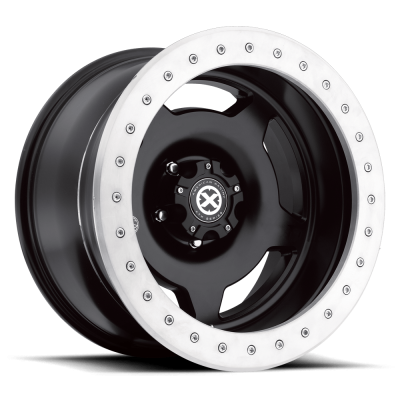 ATX Series - ATX Wheels AX756 SLAB BEADLOCK 17x9 5x5.0 -38mm Satin Black; AX75679050738NF