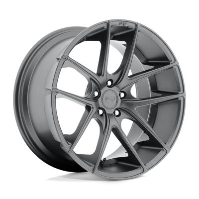 Niche 1PC - Niche Wheels M129 TARGA 20x8.5 5x120 35mm Matte Gunmetal; M129208521+35