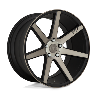 Niche 1PC - Niche Wheels M150 VERONA 18x8 5x100 40mm Matte Black/Machined; M150188080+40