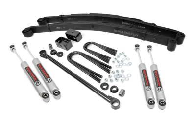 Rough Country Suspension Systems - Rough Country 3" Suspension Lift Kit, 00-05 Ford Excursion 4WD; 487.20