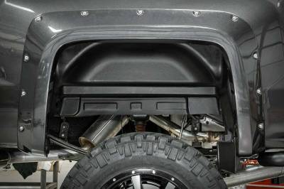 Rough Country Suspension Systems - Rough Country Rear Wheel Well Liners-Pair, 11-14 Silverado HD; 4211