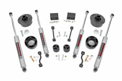 Rough Country Suspension Systems - Rough Country 2.5" Suspension Lift Kit, for 18-23 Wrangler JL 4WD; 67730