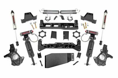 Rough Country Suspension Systems - Rough Country 7.5" Suspension Lift Kit, 07-13 Silverado/Sierra 1500 4WD; 26457