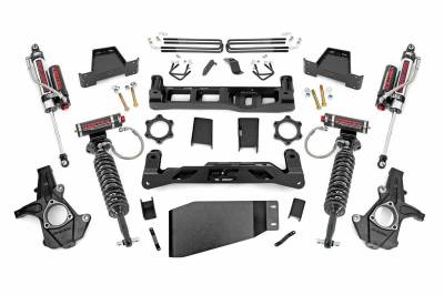 Rough Country Suspension Systems - Rough Country 7.5" Suspension Lift Kit, 07-13 Silverado/Sierra 1500 4WD; 26450