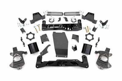 Rough Country Suspension Systems - Rough Country 6" Suspension Lift Kit, 14-18 Sierra 1500 Denali; 18201