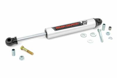 Rough Country Suspension Systems - Rough Country V2 Steering Stabilizer 0-7" Lift, Silverado/Sierra HD; 8731170