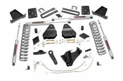 Rough Country Suspension Systems - Rough Country 6" Suspension Lift Kit, 15-16 F-250 Super Duty Dsl 4WD; 548.20