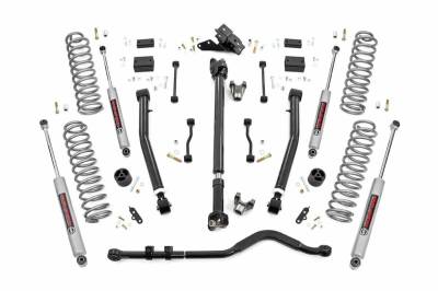 Rough Country Suspension Systems - Rough Country 3.5" Suspension Lift Kit, for 18-23 Wrangler JL 4dr 4WD; 65531