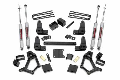 Rough Country Suspension Systems - Rough Country 4"-5" Suspension Lift Kit, for 86-95 Pickup EXT 4WD; 733.20