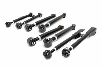 Rough Country Suspension Systems - Rough Country X-Flex Complete Control Arm Set 2.5"-6" Lift, for Jeep TJ; 11470