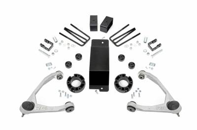 Rough Country Suspension Systems - Rough Country 3.5" Suspension Lift Kit, 14-16 Sierra 1500 Denali; 18901