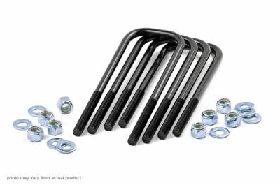 Rough Country Suspension Systems - Rough Country 9/16 x 3.125 x 11.5 Radius Top Leaf Spring U-Bolt, EACH; 7653