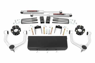 Rough Country Suspension Systems - Rough Country 3" Suspension Lift Kit, for 16-24 Titan XD; 83630