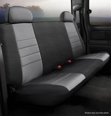 FIA - Fia NP92-10 GRAY Neo Neoprene Custom Fit Truck Seat Covers