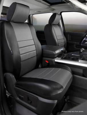 FIA - Fia SL69-8 GRAY LeatherLite Custom Seat Cover Fits Sprinter 2500 Sprinter 3500