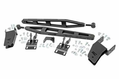 Rough Country Suspension Systems - Rough Country Rear Traction Bar Kit 4.5"-6" Lift, 08-16 Super Duty 4WD; 51003
