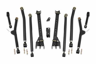 Rough Country Suspension Systems - Rough Country Long Arm Upgrade Kit fits 4"-6" Lift for 04-06 Wrangler LJ; 63800U