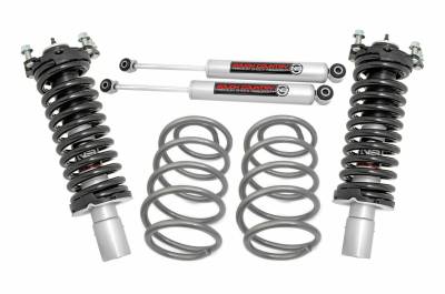 Rough Country Suspension Systems - Rough Country 2.5" Suspension Lift Kit, for 08-12 Jeep Liberty KK 4WD; 68731