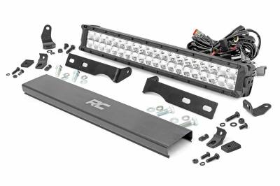 Rough Country Suspension Systems - Rough Country Bumper Mount 20" LED Light Bar Kit, for Grand Cherokee WK2; 70775