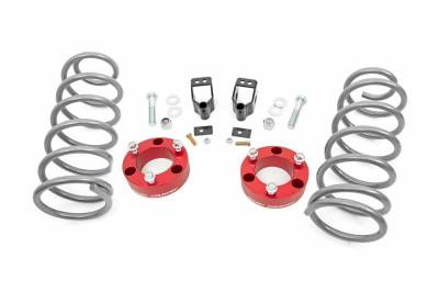 Rough Country Suspension Systems - Rough Country 3" Suspension Lift Kit, for 03-09 4Runner 4WD X-REAS; 761RED