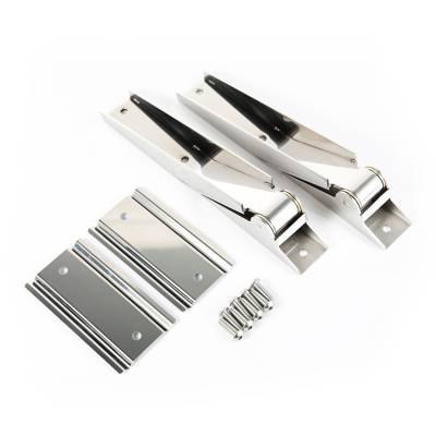 Rugged Ridge - Rugged Ridge 11114.03 Tailgate Hinges Stainless Steel for Jeep Wrangler