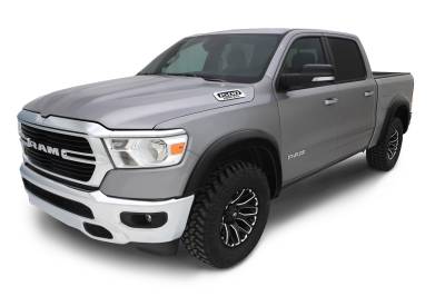 Bushwacker - Bushwacker OE Style Front/Rear Fender Flares-Black, for Dodge Ram; 50920-02