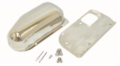 Rugged Ridge - Rugged Ridge 11122.02 Wiper Motor Cover Kit Stainless Steel for Jeep CJ