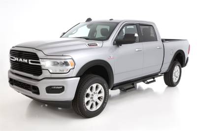 Bushwacker - Bushwacker OE Style Front/Rear Fender Flares-Black, for Dodge Ram; 50937-02