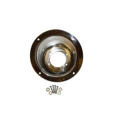 Rugged Ridge - Rugged Ridge 11135.02 Gas Tank Filler Bezel Stainless Steel for Jeep Wrangler