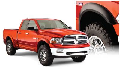 Bushwacker - Bushwacker Extend-a-Fender Fender Flares-Black, for Dodge Ram; 50914-02