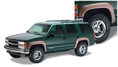 Bushwacker - Bushwacker OE Style Front/Rear Fender Flares-Black, Tahoe/Yukon; 40905-02
