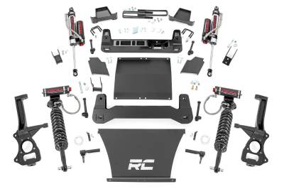 Rough Country Suspension Systems - Rough Country 4" Suspension Lift Kit, 19-24 AT4/Trailboss 1500 Gas; 27550
