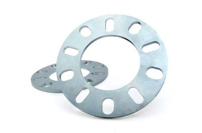 Rough Country Suspension Systems - Rough Country 1/4" 5x4.5/5x5.5 Aluminum Wheel Spacers-Pair, for Ram 1500; 1096