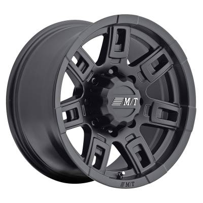 Mickey Thompson - Mickey Thompson SideBiter II 15X8 5x4.5 -22mm Satin Black; 250539
