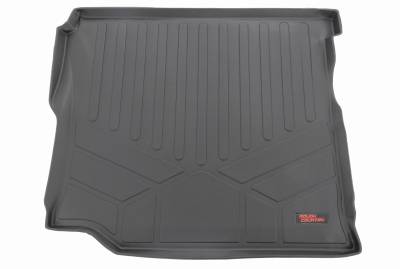 Rough Country Suspension Systems - Rough Country Rear Cargo Area Liner-Black; for Wrangler JL 4-Door; M-6120
