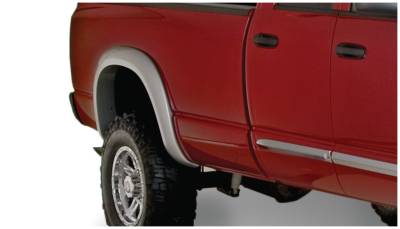 Bushwacker - Bushwacker Extend-a-Fender Rear Fender Flares-Black, for Dodge Ram; 50014-02