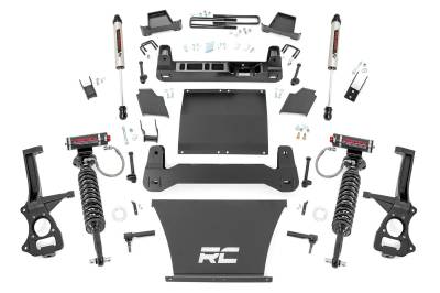 Rough Country Suspension Systems - Rough Country 4" Suspension Lift Kit 19-24 AT4/Trailboss 1500 Gas 27557