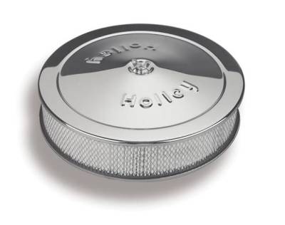 Holley - Holley Performance 120-102 Chrome Round Air Cleaner