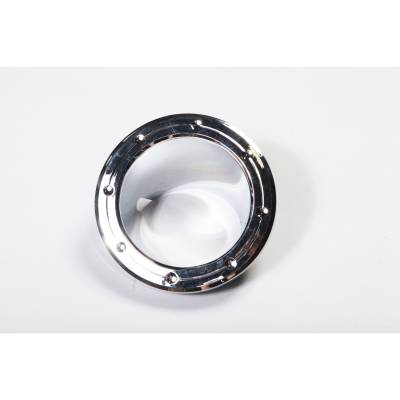Rugged Ridge - Rugged Ridge 13311.23 Fuel Filler Accent Trim Chrome for Wrangler JK;