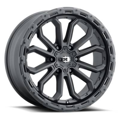 Vision Wheel - Vision Wheels 405 Korupt 20x10 5x5.0 -25mm Black Matte; 405-20073SB-25