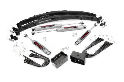 Rough Country Suspension Systems - Rough Country 4" Suspension Lift Kit, 69-72 GM 1500 Truck/SUV 4WD; 10030