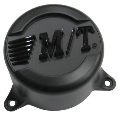 Mickey Thompson - Mickey Thompson 250276 Classic Baja Lock Bolt-On Closed Center Cap-Flat Black