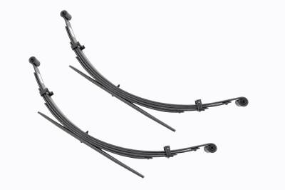 Rough Country Suspension Systems - Rough Country Rear Leaf Spring Kit fits 4" Lift, for Dodge W-Series; 8034Kit
