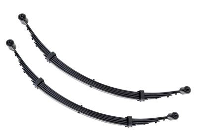 Rough Country Suspension Systems - Rough Country Rear Leaf Spring Kit fits 2" Lift, 69-91 GM 1/2 Ton 4WD; 8100Kit