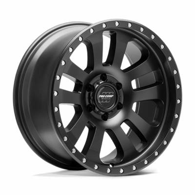 Pro Comp Alloys - Pro Comp Wheels PA46 PRODIGY 18x9 8x6.5 0mm Matte Black; PXA7046-8982