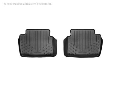 Weathertech - WeatherTech 441272 Rear Floor Liners Mats Black